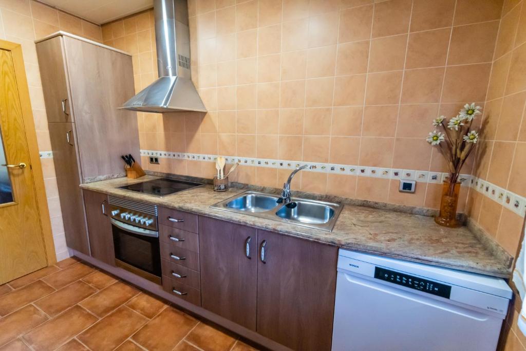 Cocina de Casa Rural Tere en Valderrobres