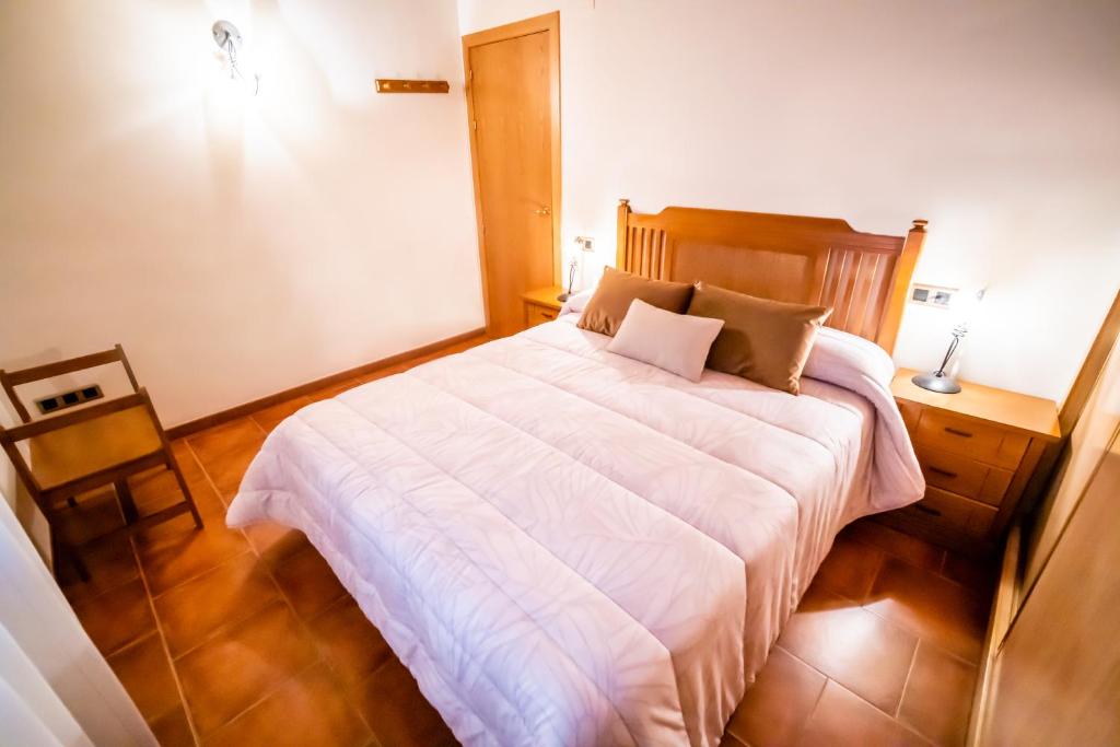 Habitación de matrimonio de Casa Rural Tere en el Matarraña