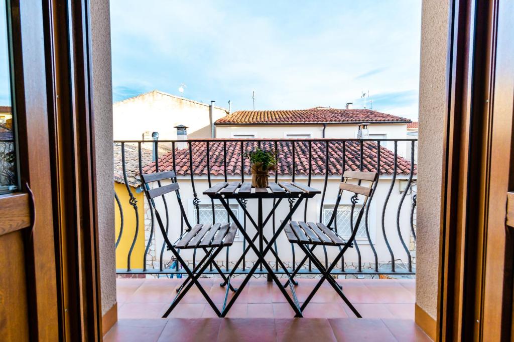 Terraza de Casa Rural Tere en el Matarraña