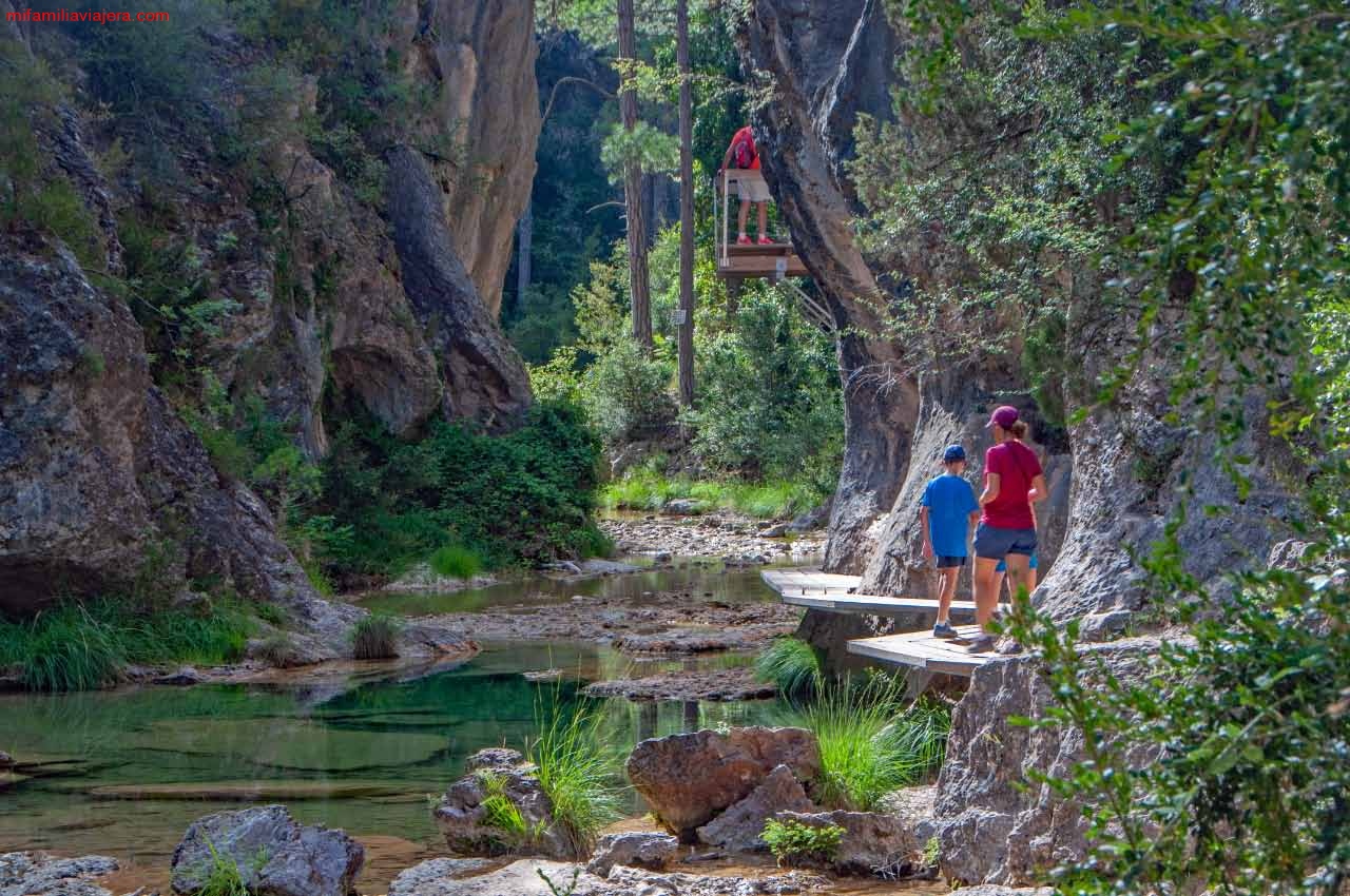 Ruta verde del Parrizal de Beceite en el Matarraña